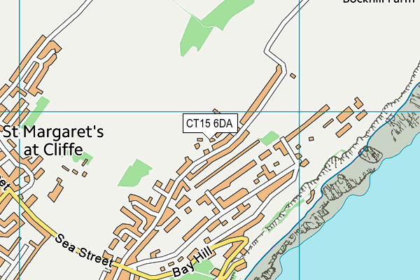 CT15 6DA map - OS VectorMap District (Ordnance Survey) CT15 6DA map - OS VectorMap District (Ordnance Survey)