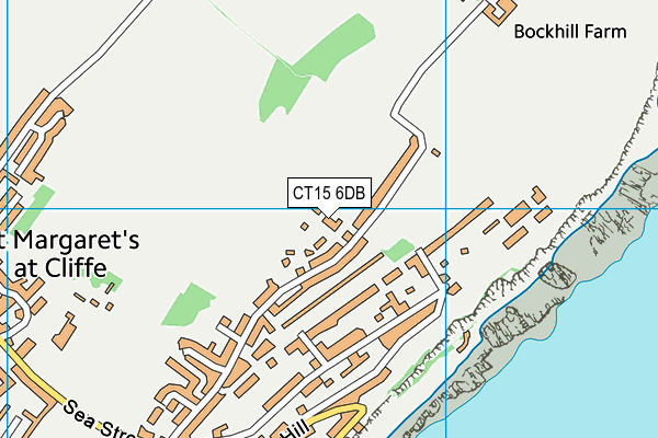 CT15 6DB map - OS VectorMap District (Ordnance Survey) CT15 6DB map - OS VectorMap District (Ordnance Survey)