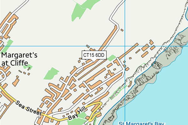 CT15 6DD map - OS VectorMap District (Ordnance Survey) CT15 6DD map - OS VectorMap District (Ordnance Survey)