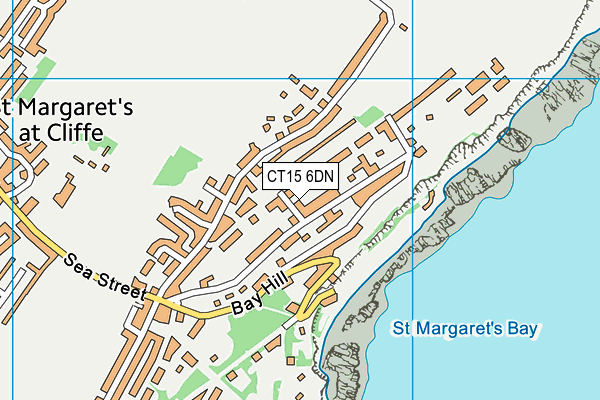 CT15 6DN map - OS VectorMap District (Ordnance Survey) CT15 6DN map - OS VectorMap District (Ordnance Survey)