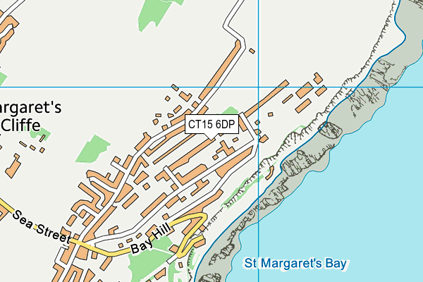 CT15 6DP map - OS VectorMap District (Ordnance Survey) CT15 6DP map - OS VectorMap District (Ordnance Survey)