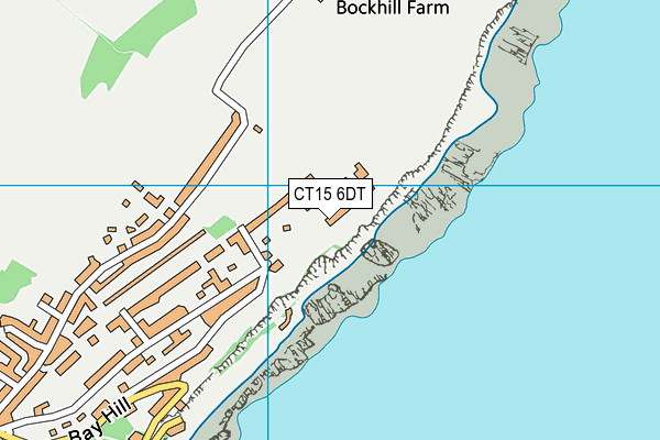 CT15 6DT map - OS VectorMap District (Ordnance Survey) CT15 6DT map - OS VectorMap District (Ordnance Survey)