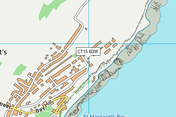 CT15 6DW map - OS VectorMap District (Ordnance Survey) CT15 6DW map - OS VectorMap District (Ordnance Survey)