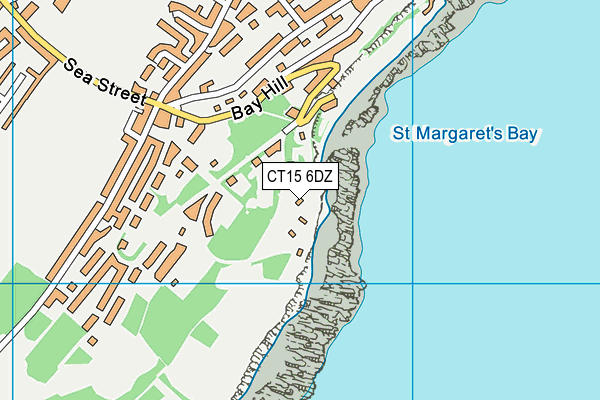CT15 6DZ map - OS VectorMap District (Ordnance Survey) CT15 6DZ map - OS VectorMap District (Ordnance Survey)
