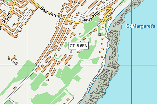 CT15 6EA map - OS VectorMap District (Ordnance Survey) CT15 6EA map - OS VectorMap District (Ordnance Survey)