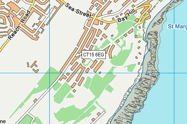 CT15 6EG map - OS VectorMap District (Ordnance Survey) CT15 6EG map - OS VectorMap District (Ordnance Survey)