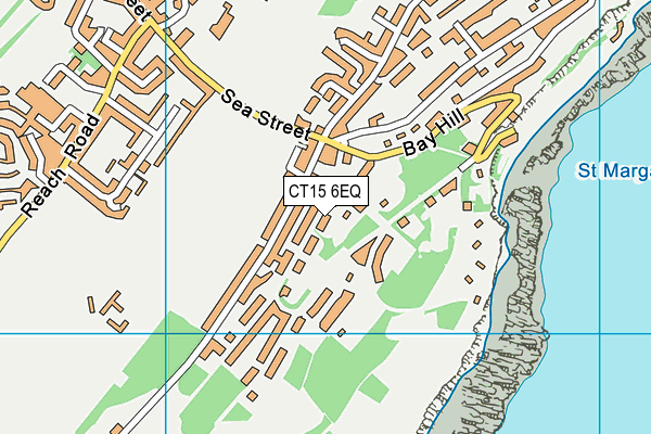 CT15 6EQ map - OS VectorMap District (Ordnance Survey) CT15 6EQ map - OS VectorMap District (Ordnance Survey)