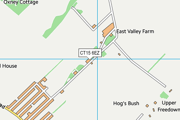 CT15 6EZ map - OS VectorMap District (Ordnance Survey) CT15 6EZ map - OS VectorMap District (Ordnance Survey)