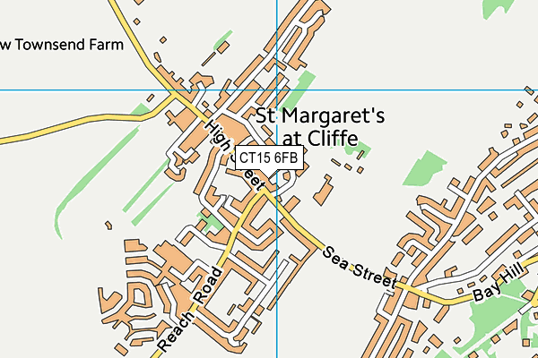 CT15 6FB map - OS VectorMap District (Ordnance Survey) CT15 6FB map - OS VectorMap District (Ordnance Survey)