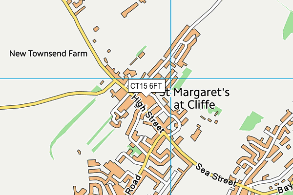CT15 6FT map - OS VectorMap District (Ordnance Survey) CT15 6FT map - OS VectorMap District (Ordnance Survey)