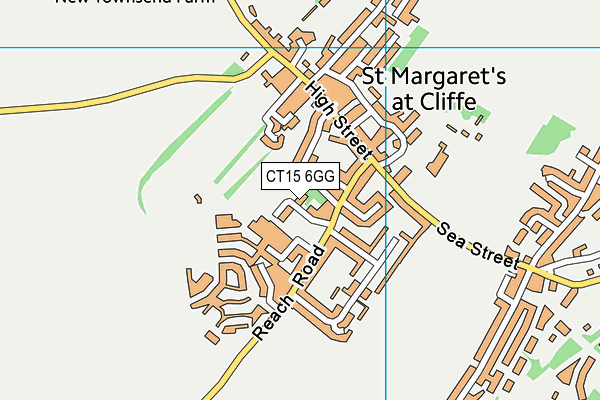 CT15 6GG map - OS VectorMap District (Ordnance Survey) CT15 6GG map - OS VectorMap District (Ordnance Survey)