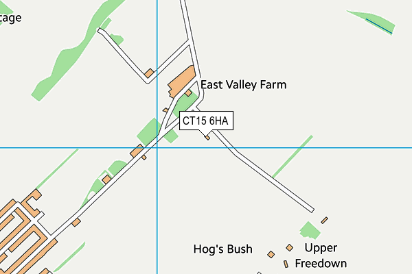 CT15 6HA map - OS VectorMap District (Ordnance Survey) CT15 6HA map - OS VectorMap District (Ordnance Survey)