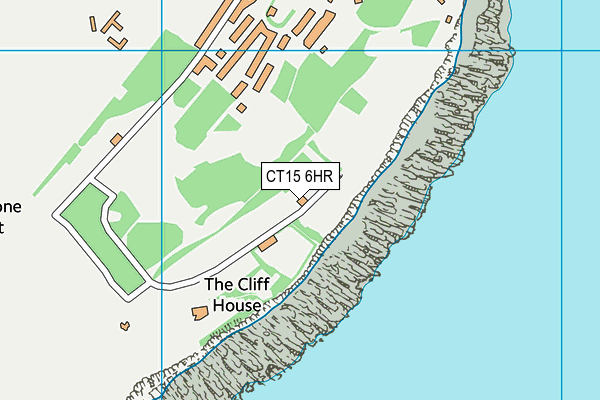 CT15 6HR map - OS VectorMap District (Ordnance Survey) CT15 6HR map - OS VectorMap District (Ordnance Survey)