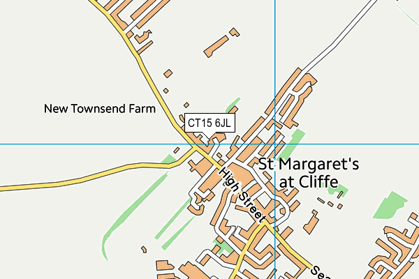 CT15 6JL map - OS VectorMap District (Ordnance Survey) CT15 6JL map - OS VectorMap District (Ordnance Survey)
