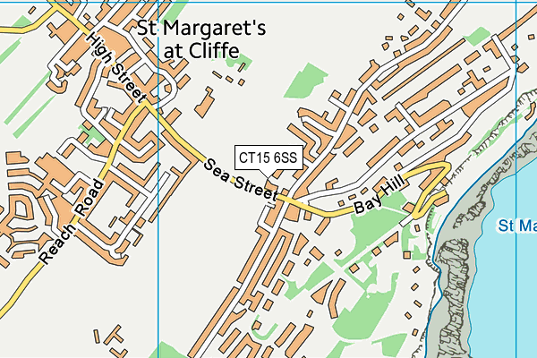 CT15 6SS map - OS VectorMap District (Ordnance Survey) CT15 6SS map - OS VectorMap District (Ordnance Survey)
