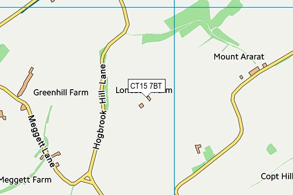 CT15 7BT map - OS VectorMap District (Ordnance Survey) CT15 7BT map - OS VectorMap District (Ordnance Survey)