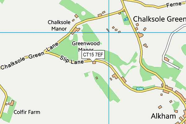 CT15 7EF map - OS VectorMap District (Ordnance Survey) CT15 7EF map - OS VectorMap District (Ordnance Survey)