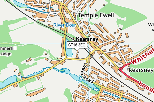 CT16 3EQ map - OS VectorMap District (Ordnance Survey) CT16 3EQ map - OS VectorMap District (Ordnance Survey)