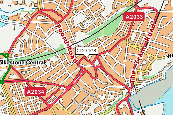 CT20 1GB map - OS VectorMap District (Ordnance Survey) CT20 1GB map - OS VectorMap District (Ordnance Survey)