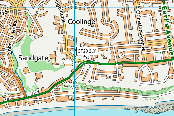 CT20 2LY map - OS VectorMap District (Ordnance Survey) CT20 2LY map - OS VectorMap District (Ordnance Survey)