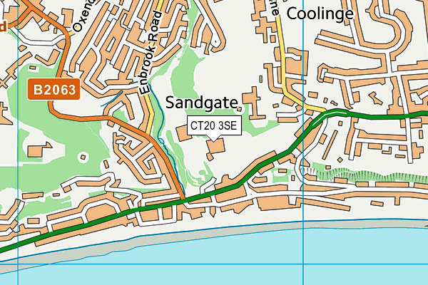 CT20 3SE map - OS VectorMap District (Ordnance Survey) CT20 3SE map - OS VectorMap District (Ordnance Survey)