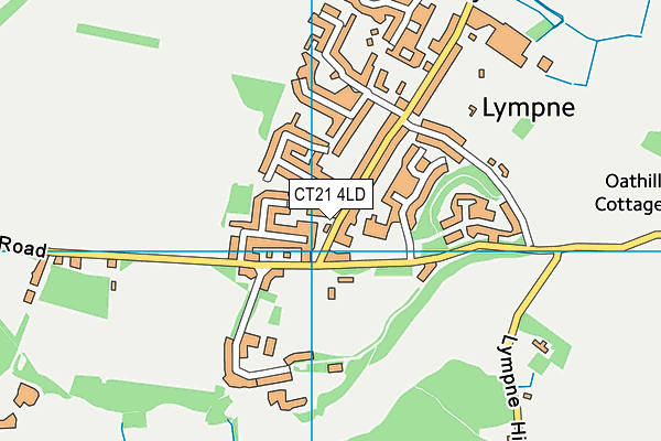 CT21 4LD map - OS VectorMap District (Ordnance Survey) CT21 4LD map - OS VectorMap District (Ordnance Survey)