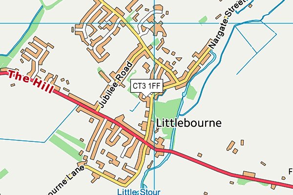 CT3 1FF map - OS VectorMap District (Ordnance Survey) CT3 1FF map - OS VectorMap District (Ordnance Survey)