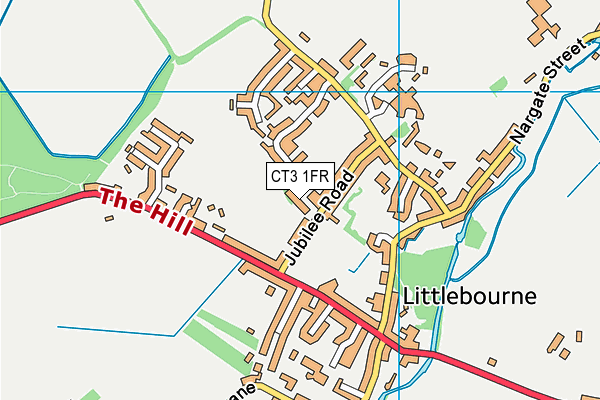 CT3 1FR map - OS VectorMap District (Ordnance Survey) CT3 1FR map - OS VectorMap District (Ordnance Survey)