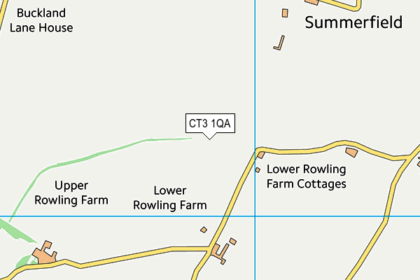 CT3 1QA map - OS VectorMap District (Ordnance Survey) CT3 1QA map - OS VectorMap District (Ordnance Survey)