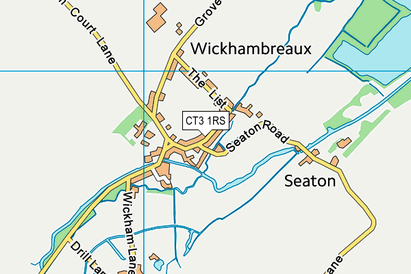 CT3 1RS map - OS VectorMap District (Ordnance Survey) CT3 1RS map - OS VectorMap District (Ordnance Survey)