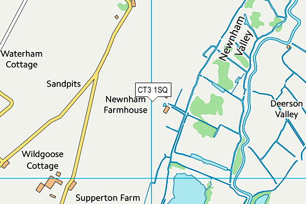 CT3 1SQ map - OS VectorMap District (Ordnance Survey) CT3 1SQ map - OS VectorMap District (Ordnance Survey)