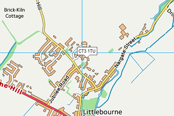 CT3 1TU map - OS VectorMap District (Ordnance Survey) CT3 1TU map - OS VectorMap District (Ordnance Survey)
