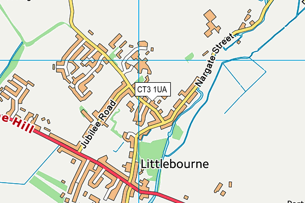 CT3 1UA map - OS VectorMap District (Ordnance Survey) CT3 1UA map - OS VectorMap District (Ordnance Survey)