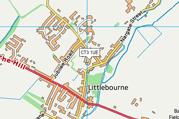 CT3 1UE map - OS VectorMap District (Ordnance Survey) CT3 1UE map - OS VectorMap District (Ordnance Survey)