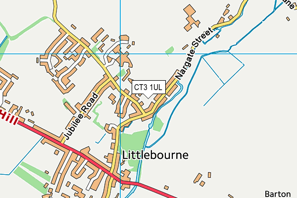 CT3 1UL map - OS VectorMap District (Ordnance Survey) CT3 1UL map - OS VectorMap District (Ordnance Survey)