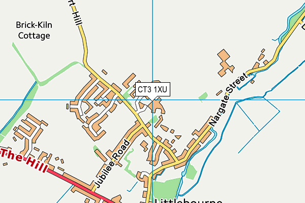 CT3 1XU map - OS VectorMap District (Ordnance Survey) CT3 1XU map - OS VectorMap District (Ordnance Survey)