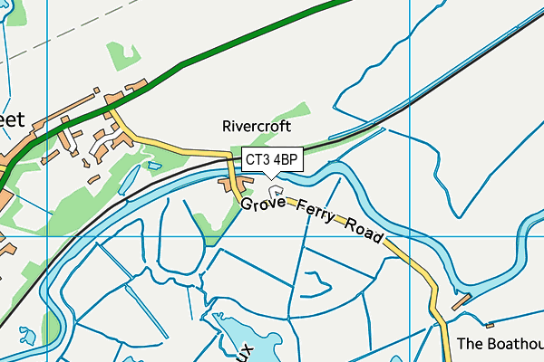 CT3 4BP map - OS VectorMap District (Ordnance Survey) CT3 4BP map - OS VectorMap District (Ordnance Survey)