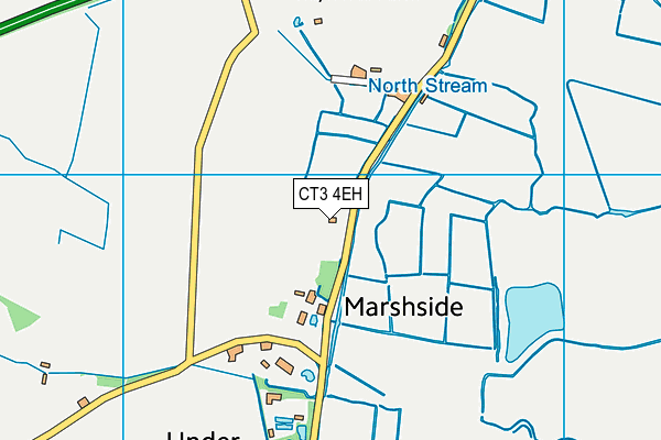 CT3 4EH map - OS VectorMap District (Ordnance Survey) CT3 4EH map - OS VectorMap District (Ordnance Survey)