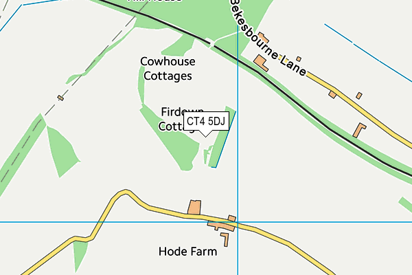 CT4 5DJ map - OS VectorMap District (Ordnance Survey) CT4 5DJ map - OS VectorMap District (Ordnance Survey)