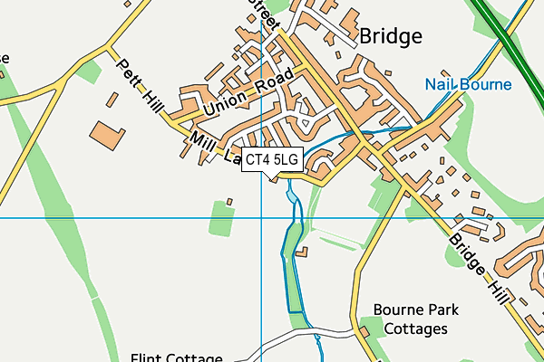 CT4 5LG map - OS VectorMap District (Ordnance Survey) CT4 5LG map - OS VectorMap District (Ordnance Survey)