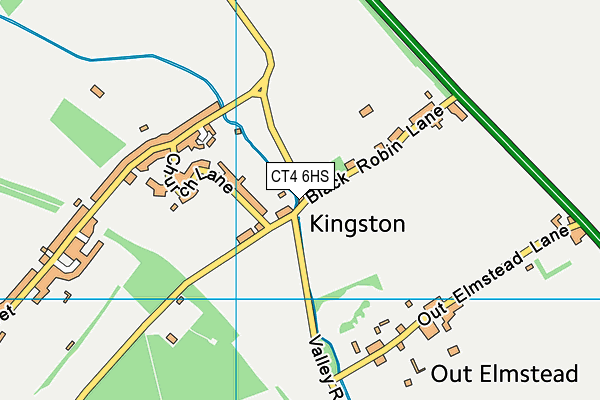 CT4 6HS map - OS VectorMap District (Ordnance Survey) CT4 6HS map - OS VectorMap District (Ordnance Survey)
