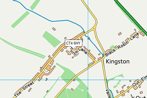 CT4 6HY map - OS VectorMap District (Ordnance Survey) CT4 6HY map - OS VectorMap District (Ordnance Survey)