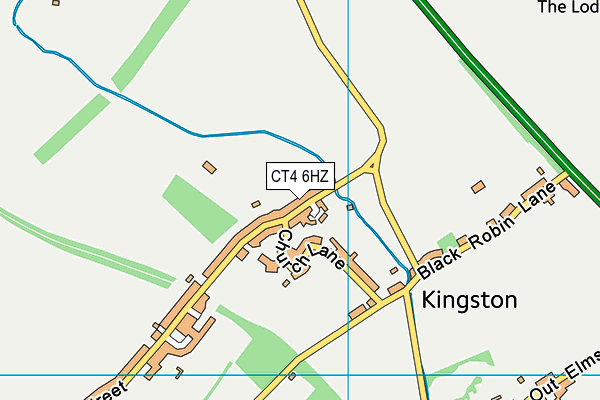 CT4 6HZ map - OS VectorMap District (Ordnance Survey) CT4 6HZ map - OS VectorMap District (Ordnance Survey)