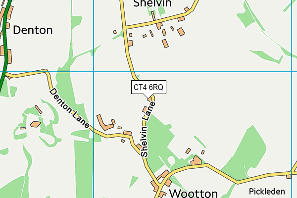 CT4 6RQ map - OS VectorMap District (Ordnance Survey) CT4 6RQ map - OS VectorMap District (Ordnance Survey)