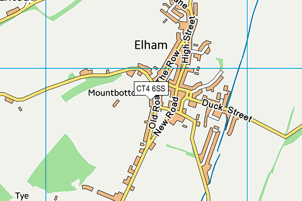CT4 6SS map - OS VectorMap District (Ordnance Survey) CT4 6SS map - OS VectorMap District (Ordnance Survey)