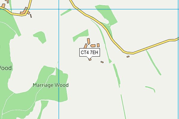 CT4 7EH map - OS VectorMap District (Ordnance Survey) CT4 7EH map - OS VectorMap District (Ordnance Survey)