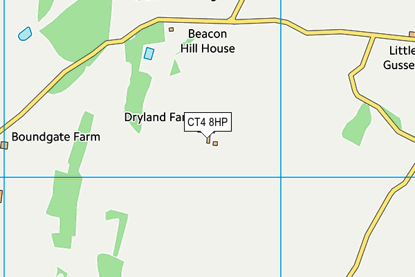 CT4 8HP map - OS VectorMap District (Ordnance Survey) CT4 8HP map - OS VectorMap District (Ordnance Survey)