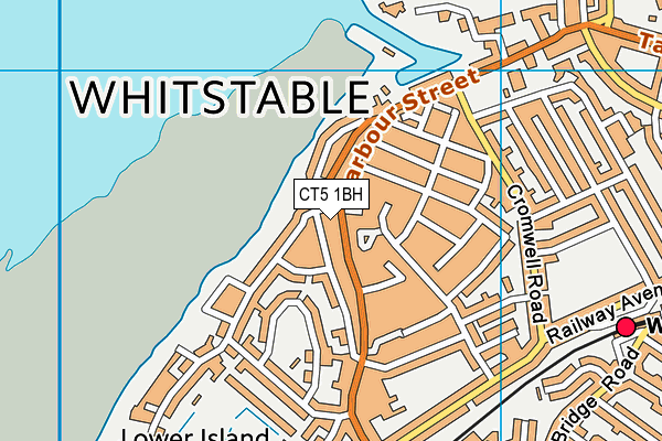 CT5 1BH map - OS VectorMap District (Ordnance Survey) CT5 1BH map - OS VectorMap District (Ordnance Survey)