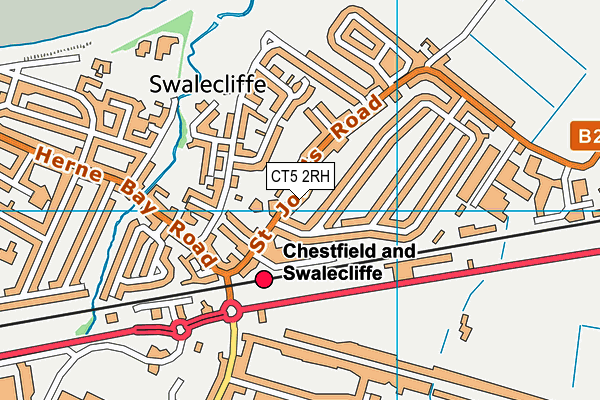 CT5 2RH map - OS VectorMap District (Ordnance Survey) CT5 2RH map - OS VectorMap District (Ordnance Survey)