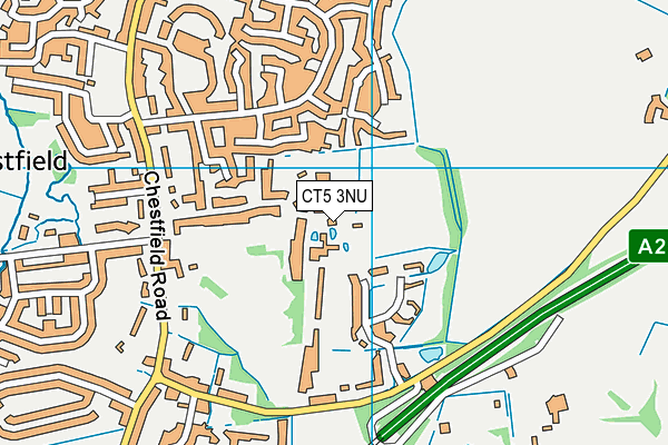 CT5 3NU map - OS VectorMap District (Ordnance Survey) CT5 3NU map - OS VectorMap District (Ordnance Survey)